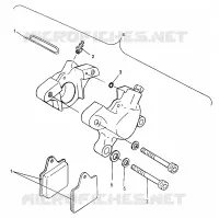 MIDDLE AXLE BRAKE MAGNUM 6X6