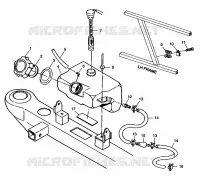 OIL TANK XPLORER 400L W98CC38C (4945414541A014)