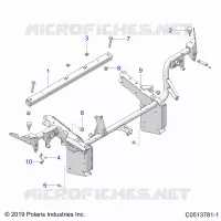 CHASSIS, FRONT FRAME ASM. (CANADA)