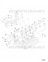 ENGINE, NOZZLE HOLDER AND GLOW PLUG