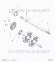 DRIVE TRAIN, JACKSHAFT AND DRIVE SHAFT