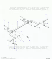 SUSPENSION, REAR STABILIZER BAR