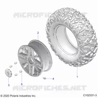 WHEELS, FRONT