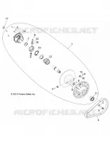 DRIVE TRAIN, SECONDARY CLUTCH