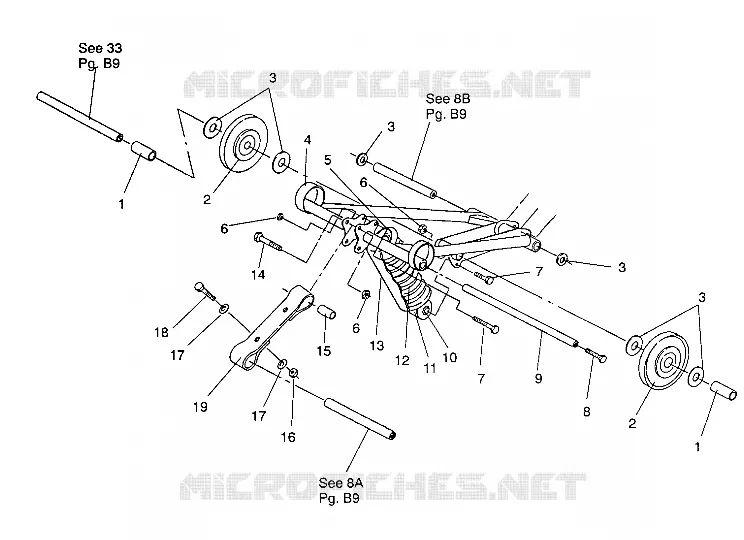 FRONT TORQUE ARM WIDETRAK GT / X932061 (4924722472020A)