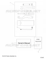 REFERENCES, TOOL KIT AND OWNERS MANUAL