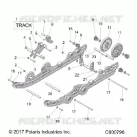 REAR SUSPENSION AND TRACK