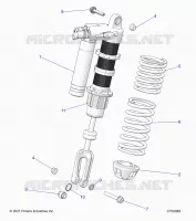 SUSPENSION, FRONT SHOCK MOUNTING, STANDARD/PREMIUM