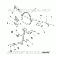 STEERING, HANDLEBAR MOUNTING
