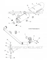 ENGINE, EXHAUST SYSTEM
