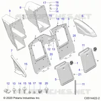 REAR BODYWORK STORAGE COMPARTMENTS