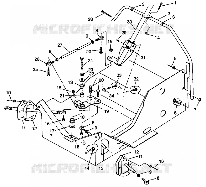 STEERING ASSEMBLY 440 0942760 AND 440 SKS 0942560 (4925072507012A)