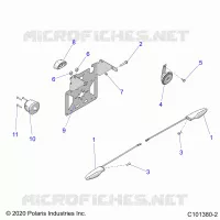 ELECTRICAL, TURN SIGNALS, HORN, AND LICENSE PLATE LIGHT