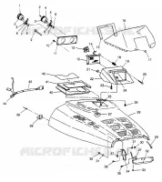 HOOD 600 XC 0971776 AND EUROPEAN 600 XC E971776 (4937933793A009)