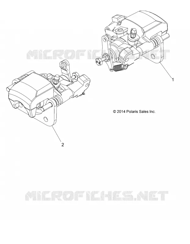 BARKE REAR CALIPER