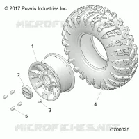 WHEELS, FRONT