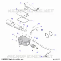 ENGINE, AIR INTAKE SYSTEM