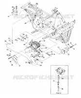 ENGINE MOUNTS   EXHAUST 250 4X4 / W928127 (4922872287A009)