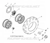 WHEELS, FRONT