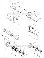 PISTON AND CRANKSHAFT SPRINT AND SPRINT E/S (4912721272020A)