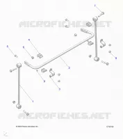 SUSPENSION, FRONT STABILIZER BAR