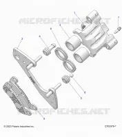 FRONT BRAKE CALIPER