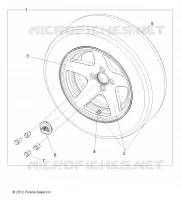 WHEELS, OPTIONS, WHEEL, 14 INCH STREET ALUMINUM RIM, US