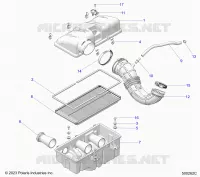 ENGINE, AIR INTAKE