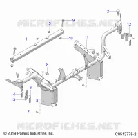 CHASSIS, FRONT FRAME ASM. (USA)