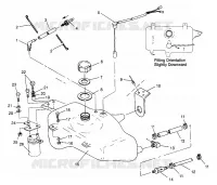 OIL TANK SL 900 B964291 AND  INTL. SL 900 I964291 (4935583558A012)