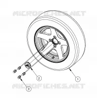 WHEELS, OPTIONS, WHEEL, 14 INCH POLISHED ALUMINUM 4 BOLT