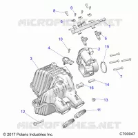 ENGINE, AIR INTAKE MANIFOLD
