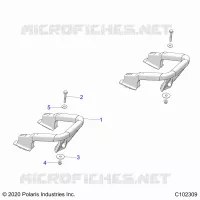 REAR BODYWORK RACK, HANDGRIPS