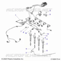 ELECTRICAL, WIRE HARNESS, ENGINE