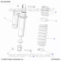 REAR SUSPENSION SHOCK