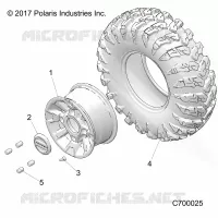 WHEELS, FRONT