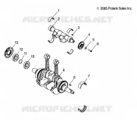 ENGINE, CRANKSHAFT