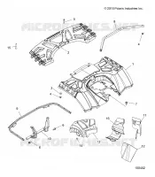 REAR BODYWORK CAB AND REAR RACK