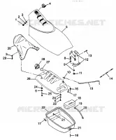 FRONT STORAGE COMPARTMENT SL 900 B974091 AND SL 1050 B974090 (4940974097A009)