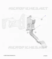ENGINE, THROTTLE PEDAL
