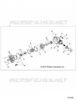 DRIVE TRAIN, FRONT GEARCASE INTERNALS