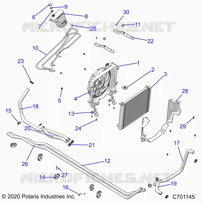 ENGINE, COOLING SYSTEM