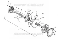 DRIVE CLUTCH XLT TOURING 0963357 AND EUROPEAN XLT TOURING E963357 (4931923192C001)