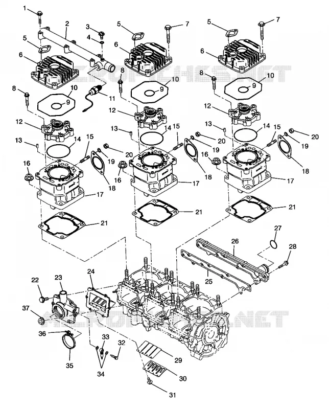 CYLINDER ULTRA SP 0960678 AND EUROPEAN ULTRA SP E960678 (4937083708C009)