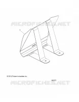 HEADLIGHT POD COVER BRACKET- A16SBT57F1 