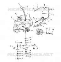 ENGINE MOUNTING LITE/0933433 AND  LITE DELUXE/0933431 (4922972297021A)