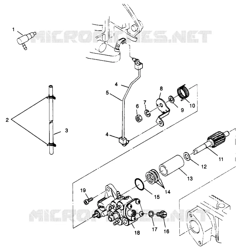 OIL PUMP SLT 780 B964588 AND  INTL. SLT 780 I964588 (4935683568C005)