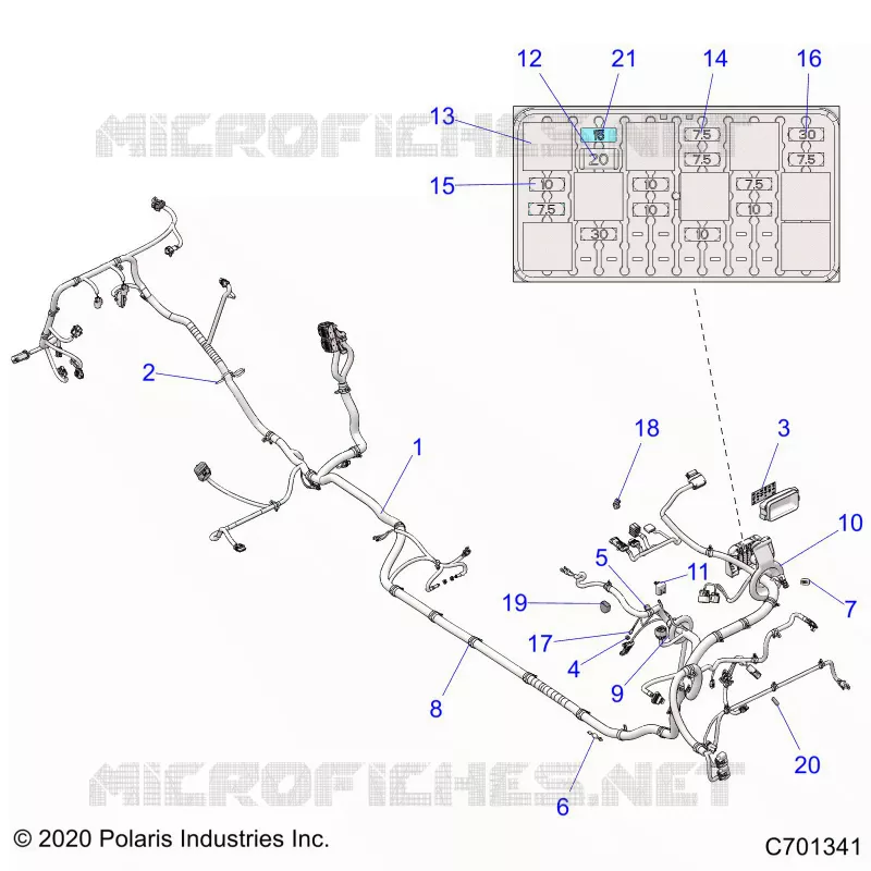 ELECTRICAL, WIRE HARNESS