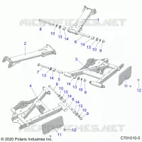 REAR SUSPENSION CONTROL ARMS