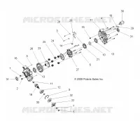 DRIVE TRAIN, REAR DIFFERENTIAL INTERNALS